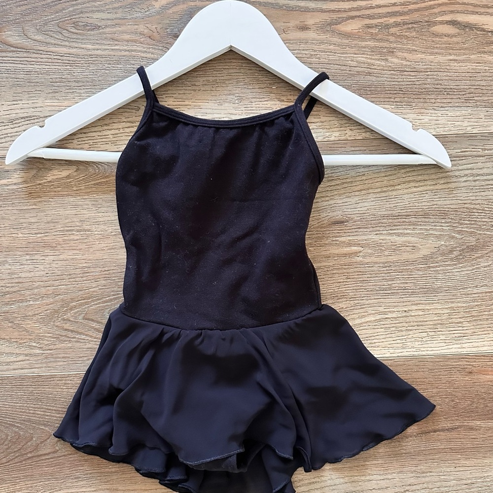 Mirella Black Skirted Dance Leotard
